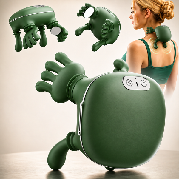 3D Kneading Massage Device – Deep Tissue Neck & Shoulder Massager