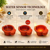Diwali Glow LED Floating Water Sensor Diyas