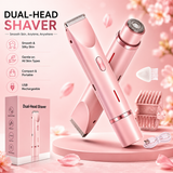 Dual-Head Electric Shaver & Body Groomer